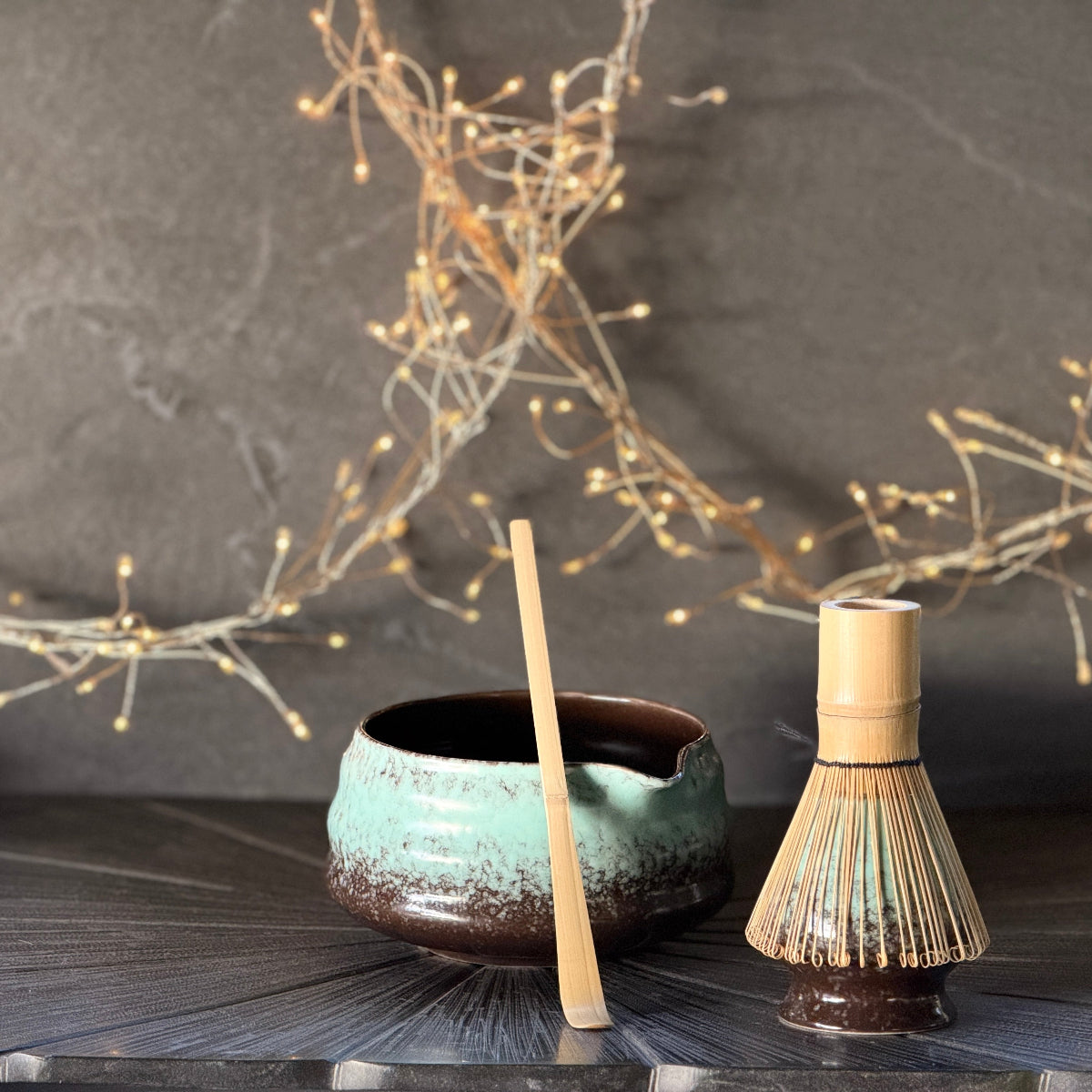 Frost Stone Matcha Tea Set