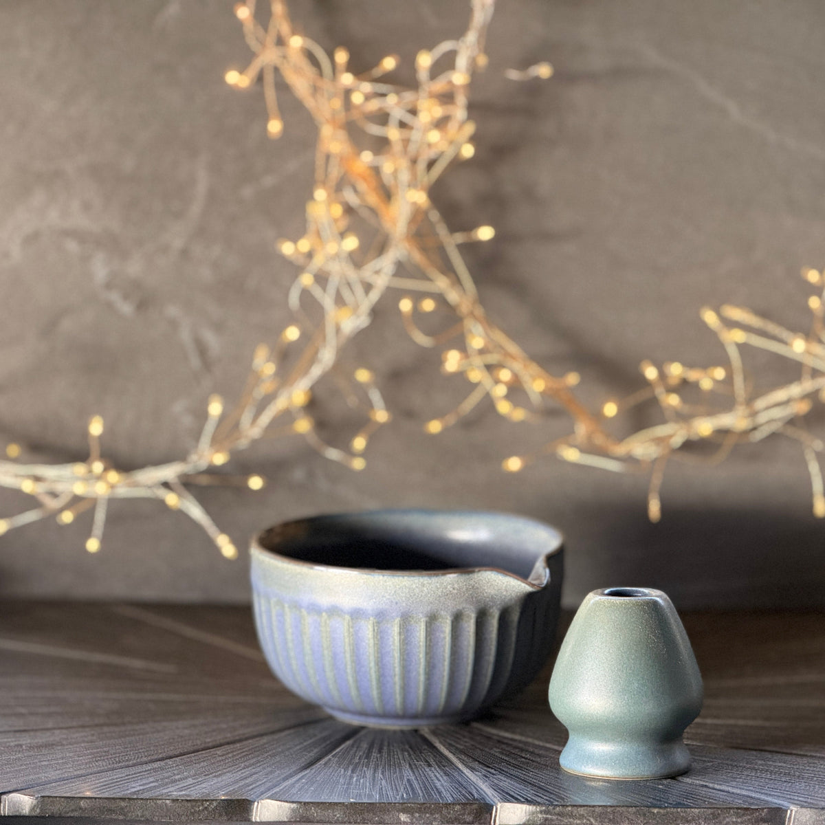 Blue Stone Matcha Tea Set