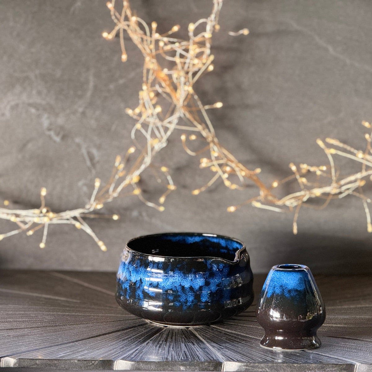 Midnight Blue Matcha Tea Set