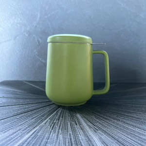 Peak Green Infuser Tea Mug