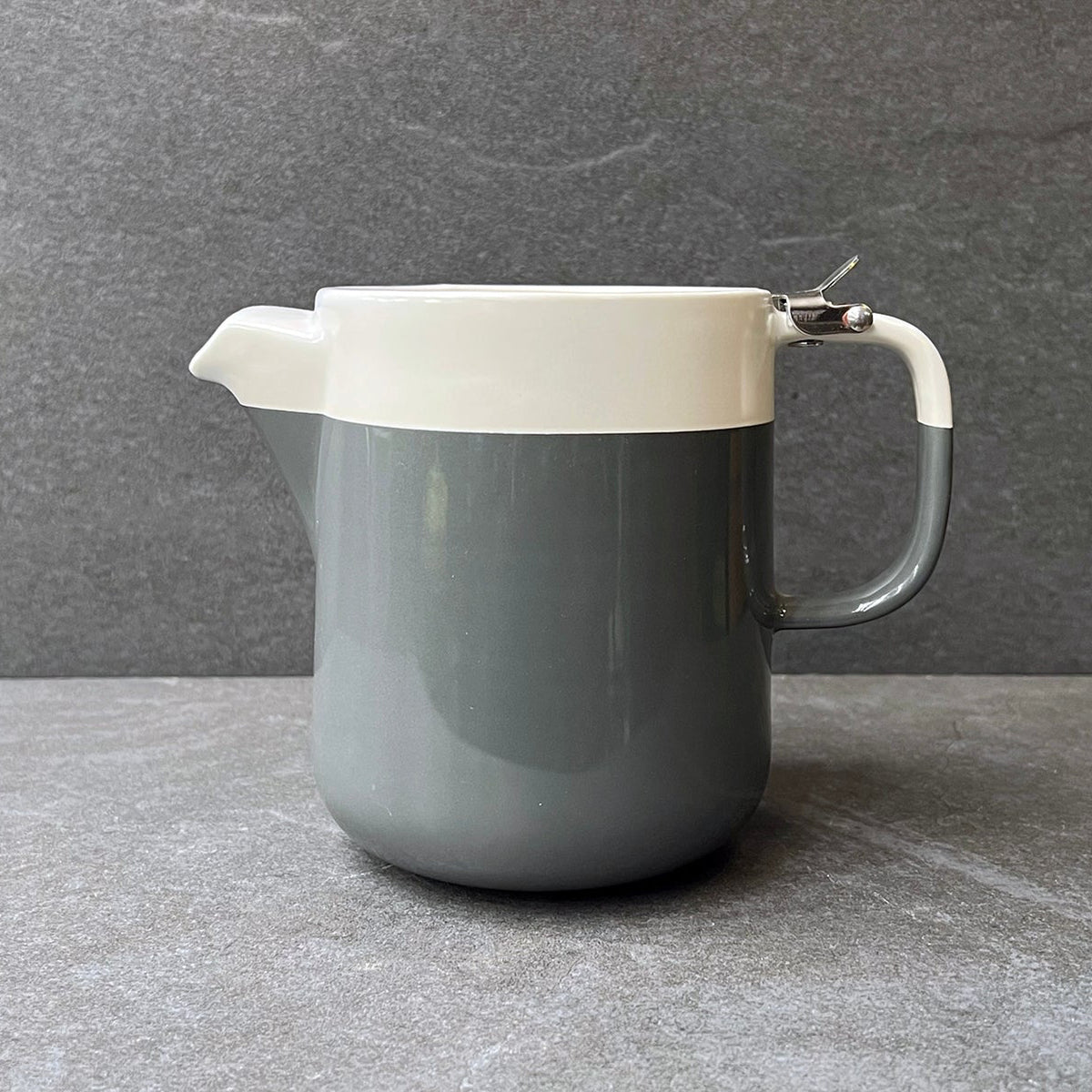 2-Tone Barcelona 4 Cup Cool Grey Infuser Teapot