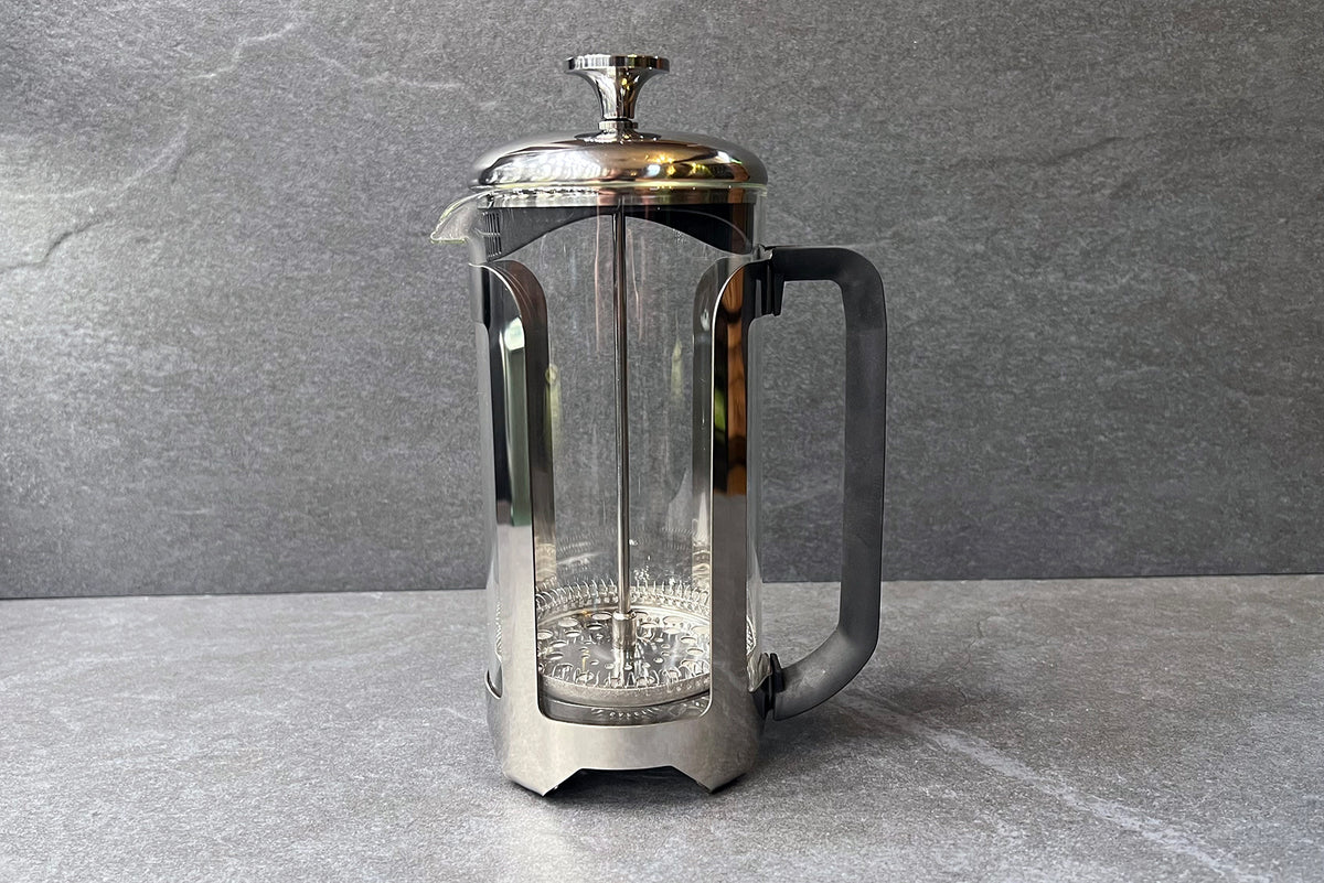 New Roma 8 Cup Chrome Cafetiere