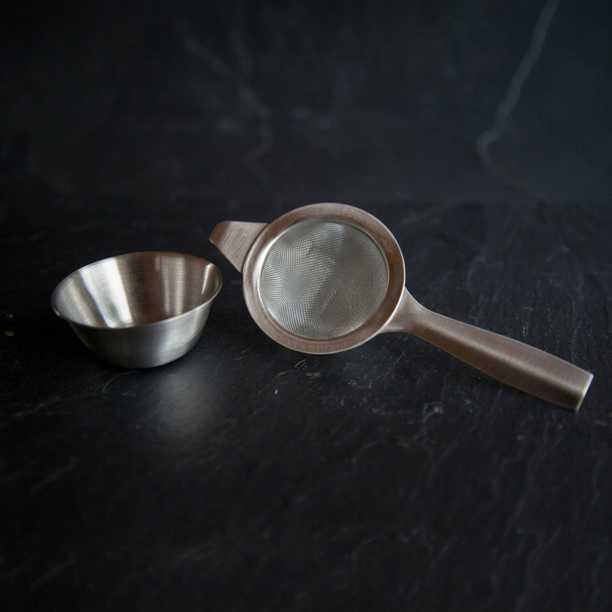 Classic 2 Tea Strainer and Drip Tray