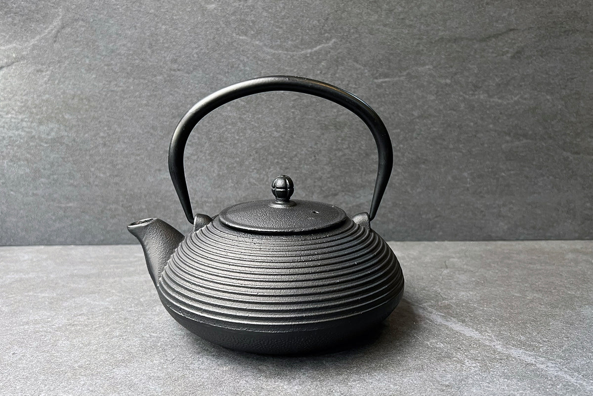 Sand River Black Cast Iron Teapot 0.9L
