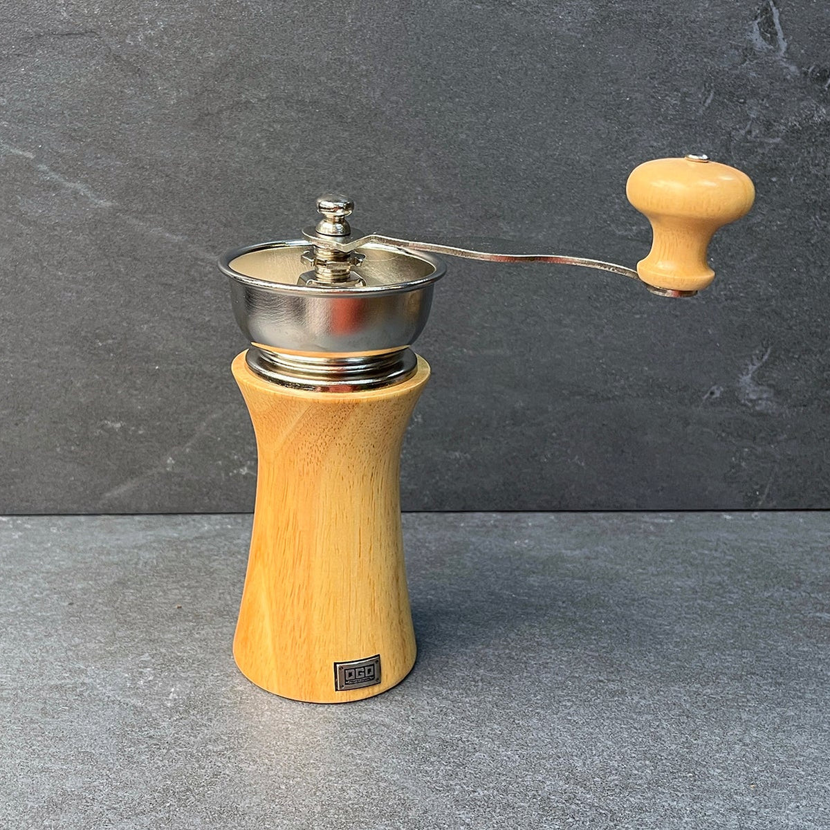 Beech Wood Stainless Steel Coffee Grinder