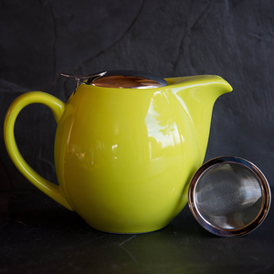 Zaara Green 0.9L Infuser Teapot