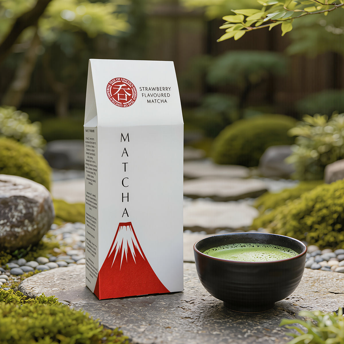 Matcha Strawberry Green Tea Powder