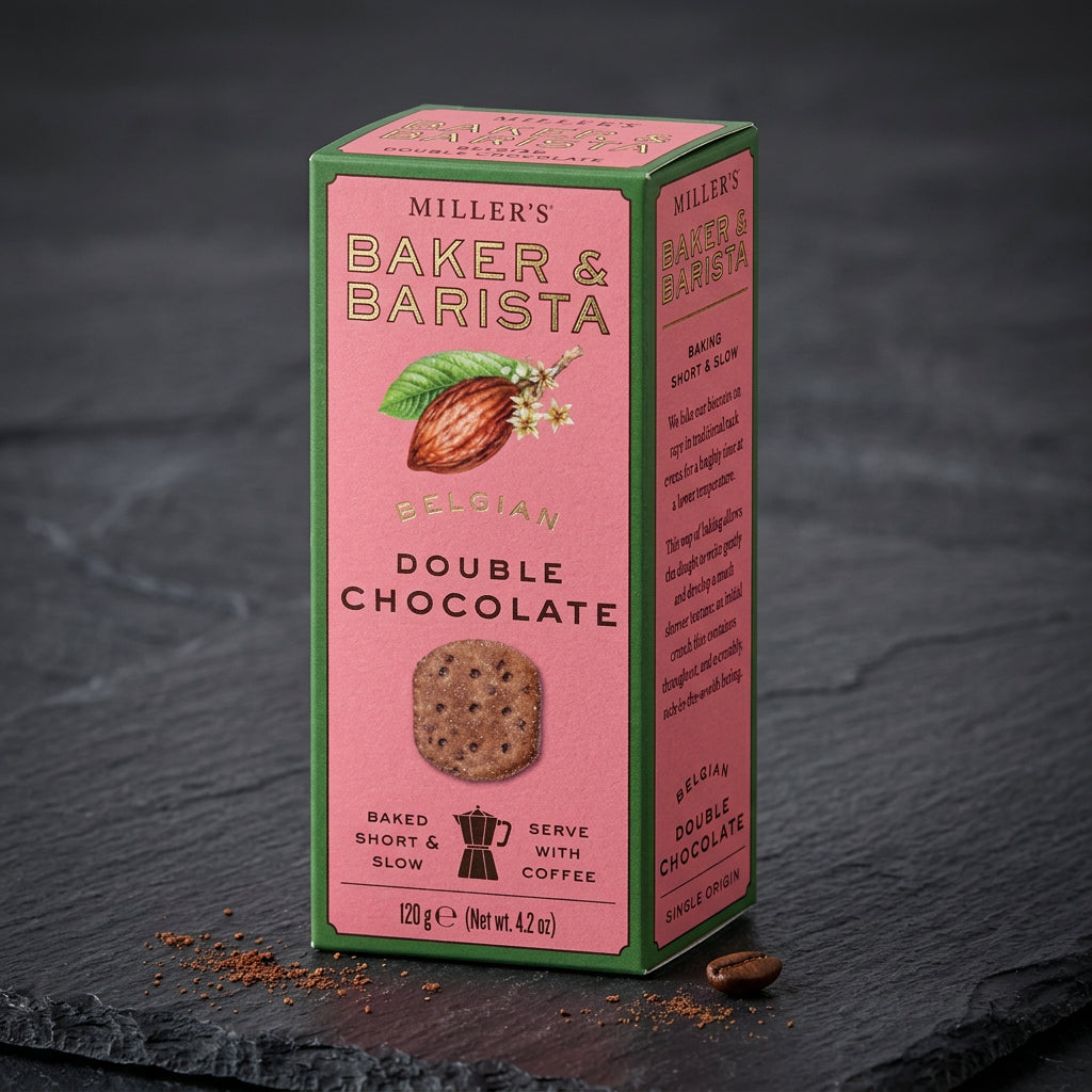 Baker & Barista Belgian Double Chocolate Biscuits