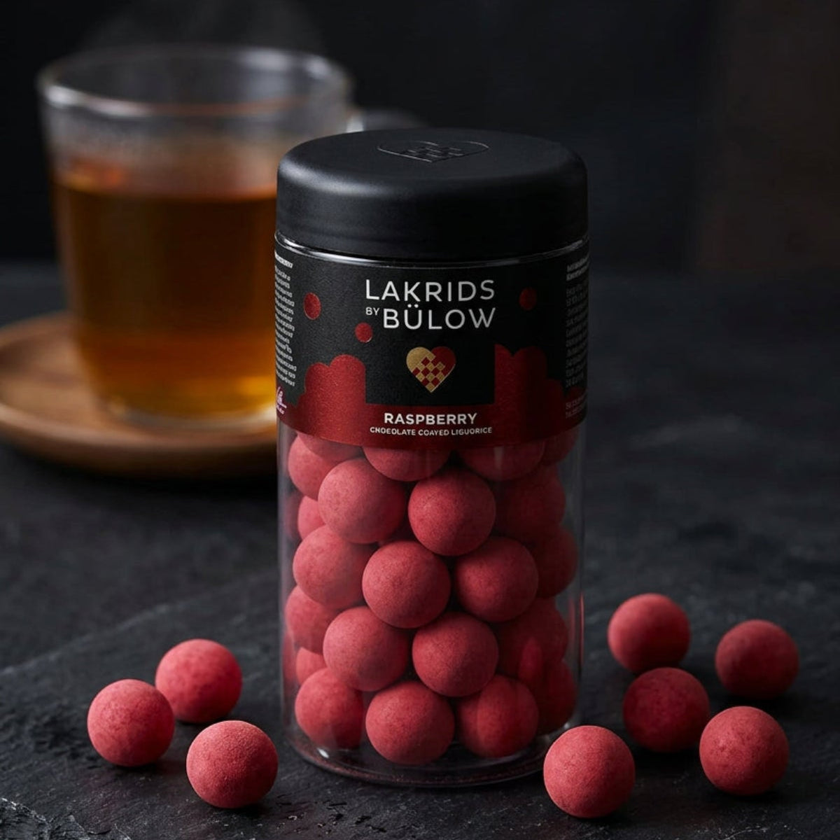 Crispy Raspberry Chocolate Covered Liquorice