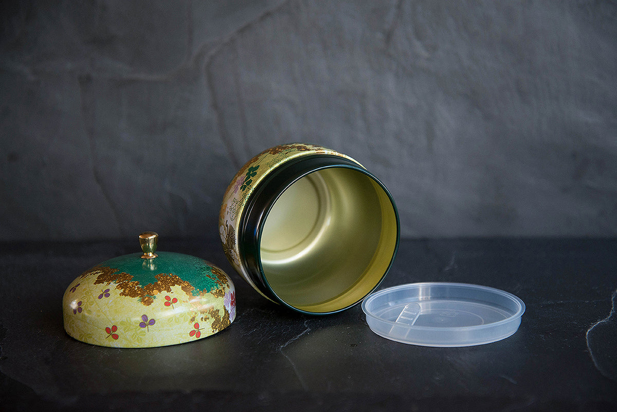 Haruki Green Japanese Tea Caddy