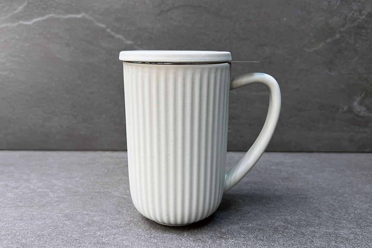 Hi! Grey Infuser Mug 600ml
