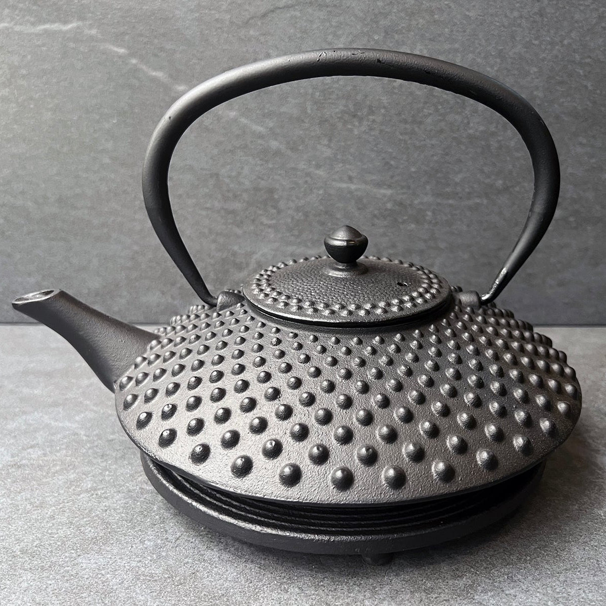 Kambin Cast Iron Teapot Black 1L
