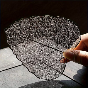 Gold Skeleton Leaf Tea Strainer