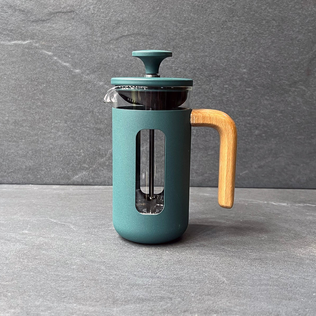 New Pisa 3 Cup Green Cafetiere