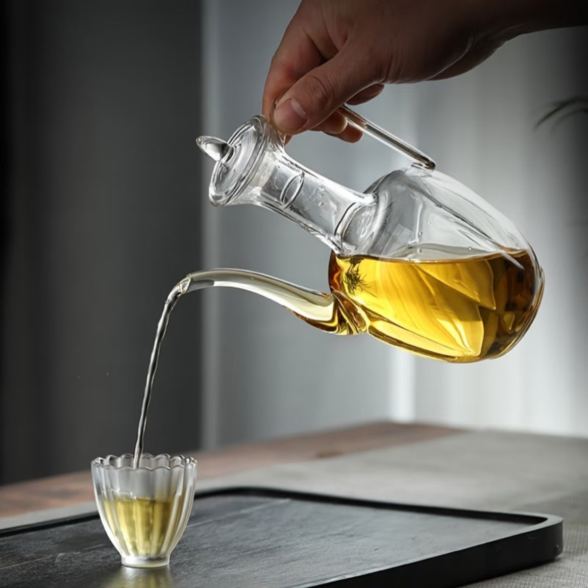 Song Glass Tea Pot