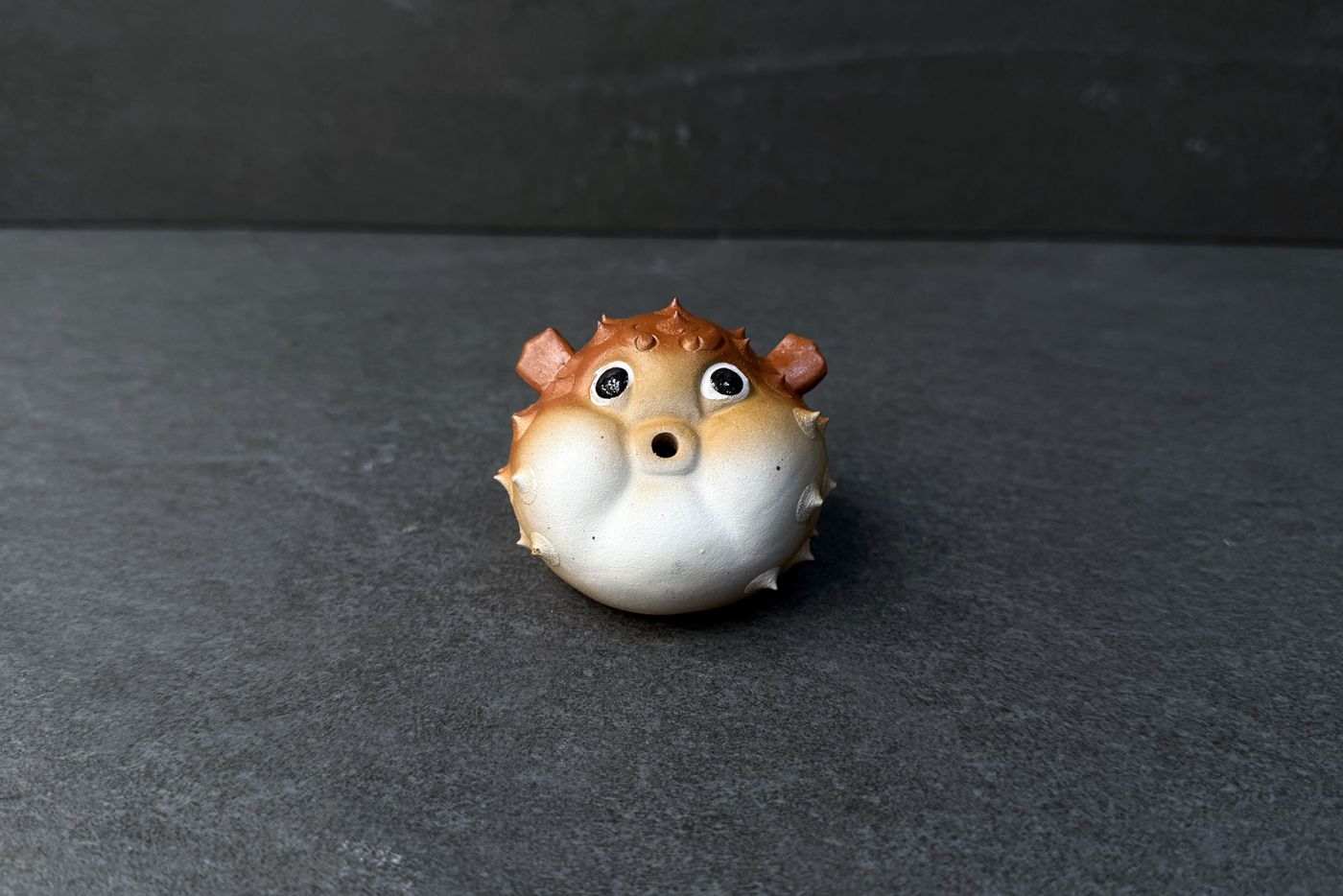 Puffer Fish Tea Pet Traditional Yixing Clay