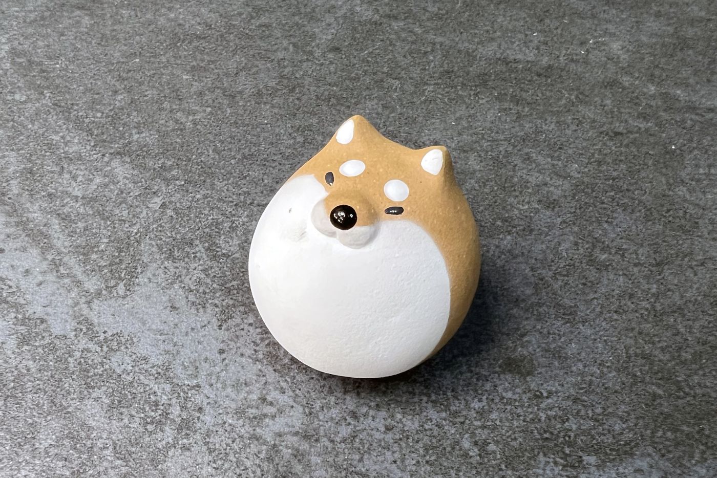 Yellow Shiba Inu Dog Tea Pet Traditional Yixing Clay