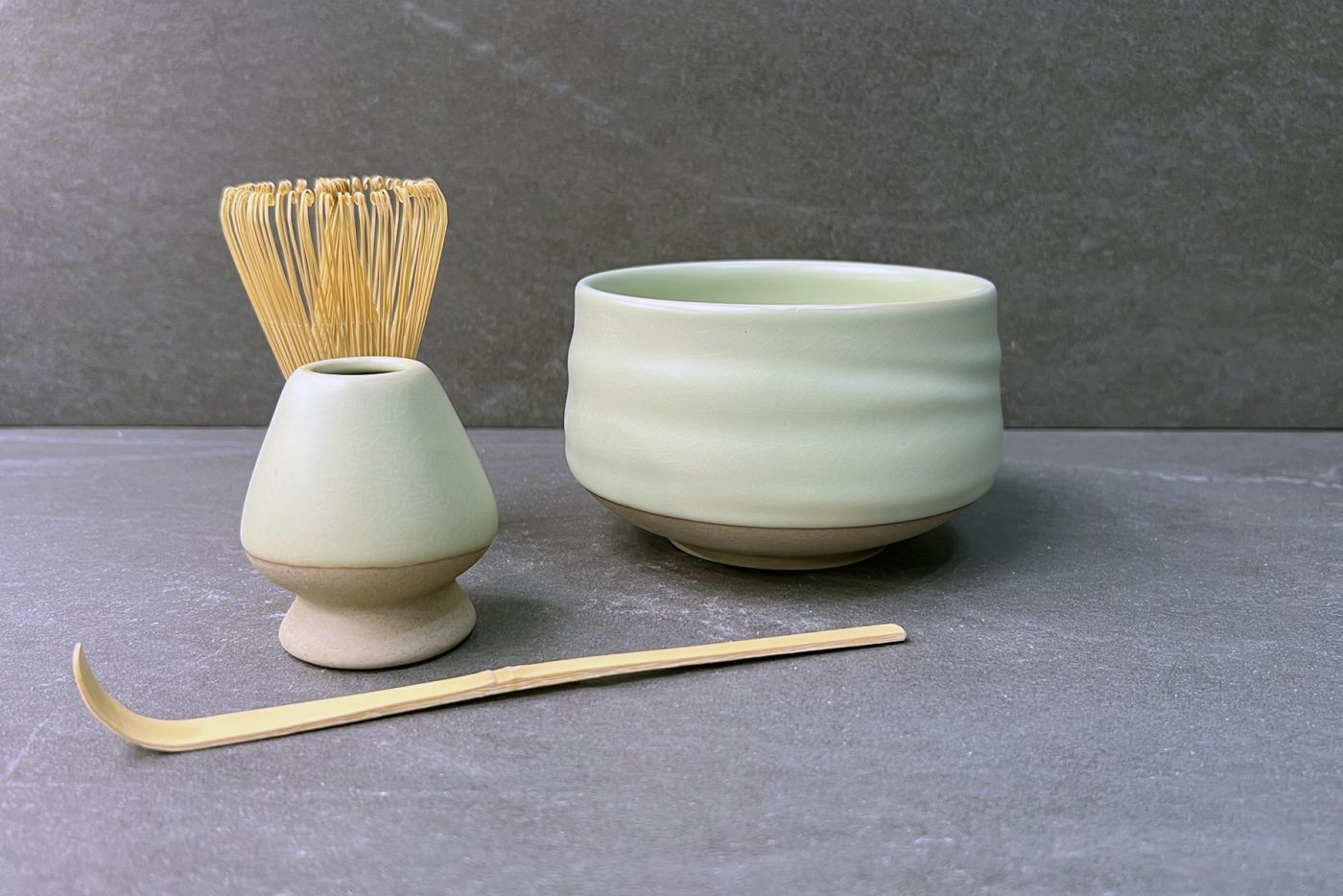 Pale Green Matcha Tea Set