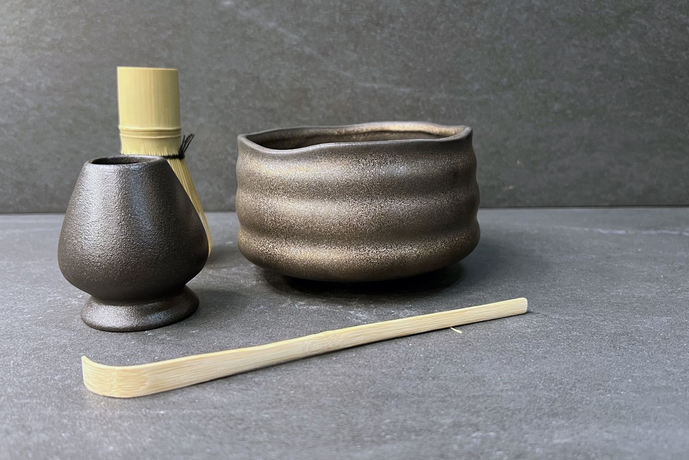 Gold Earth Matcha Tea Set