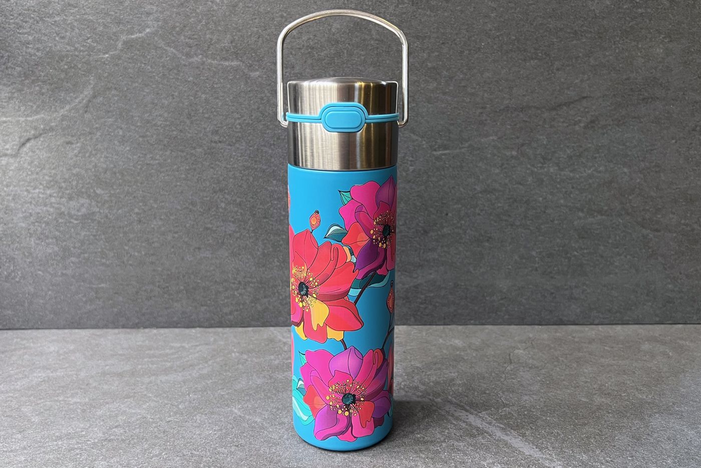 Poppy Thermal Infuser Travel Bottle 0.5L