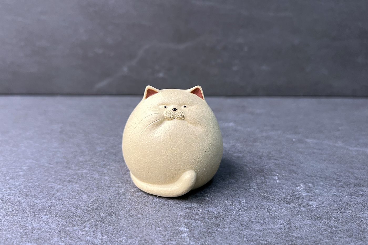 Sleepy Cat Tea Pet Traditional Yixing Clay