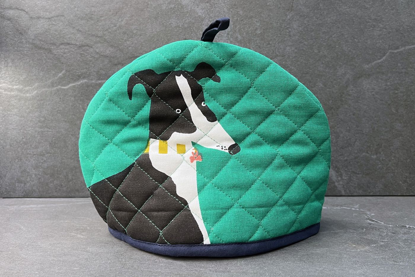 Joules Brightside Green Dog Tea Cosy