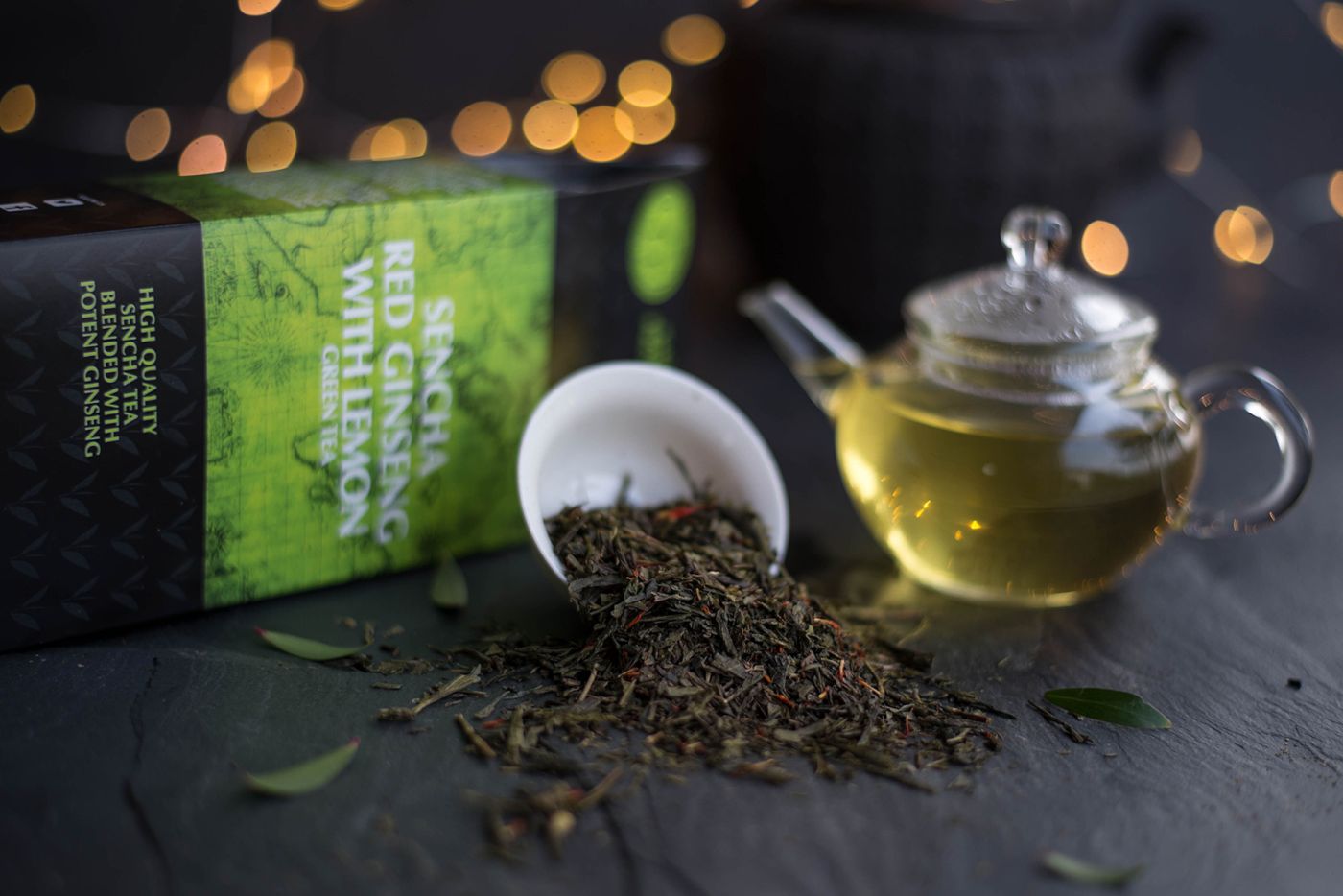 Sencha Red Ginseng with Lemon Green Tea