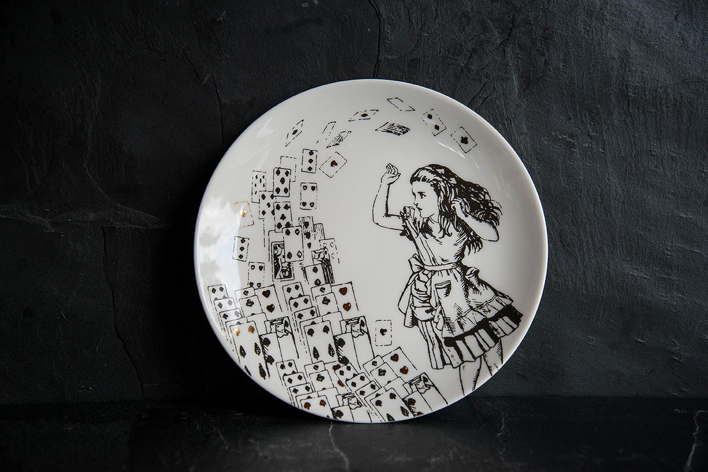 Alice In Wonderland Set Of 4 Side Plates V&A Alice