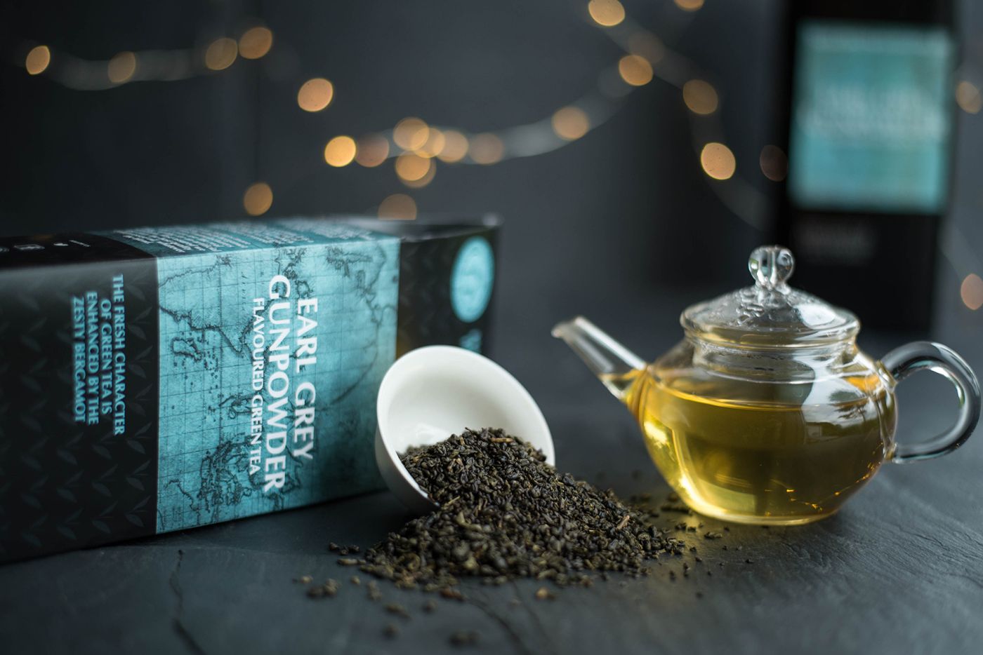 Earl Grey Gunpowder Green Tea