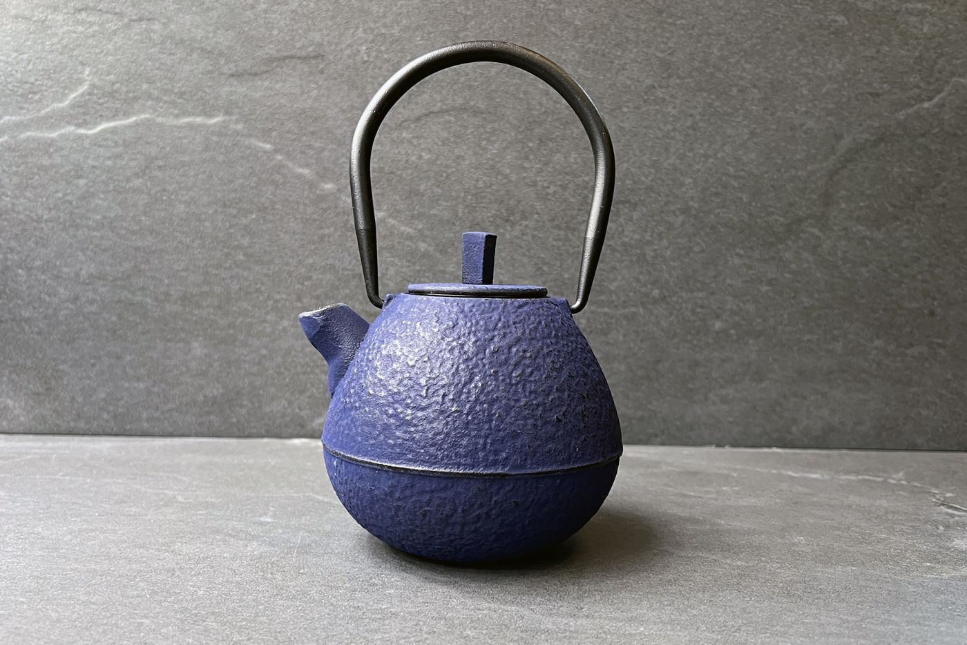 Nanchang Blue Cast Iron Teapot 0.5L