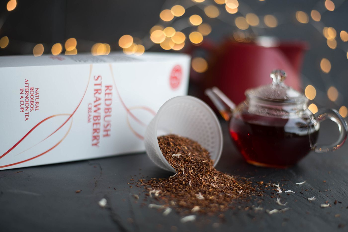 Redbush Strawberry Cream - Rooibos Tea