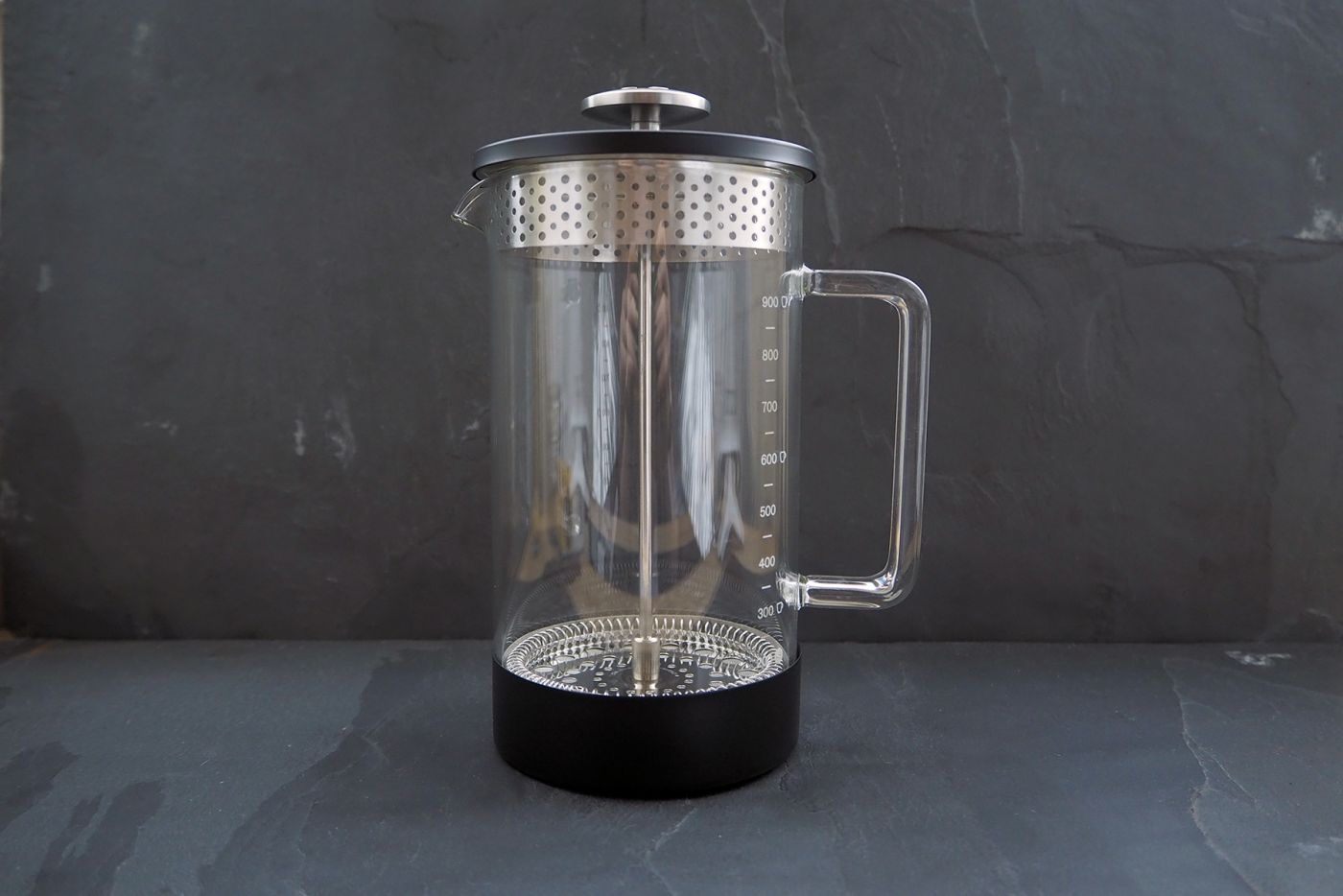 Core 8 Cup Black Cafetière