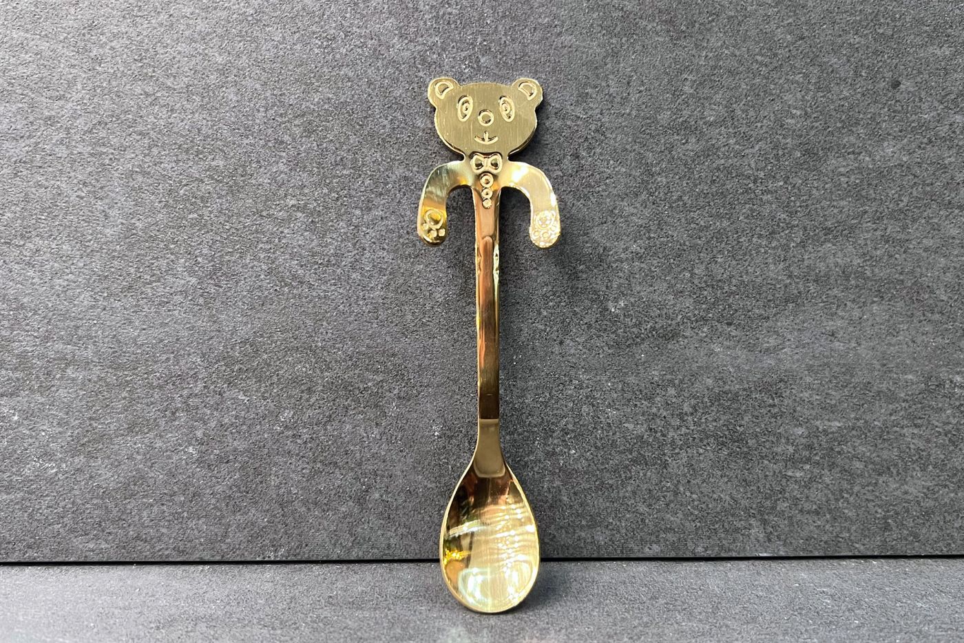 Gold Bear Spoon