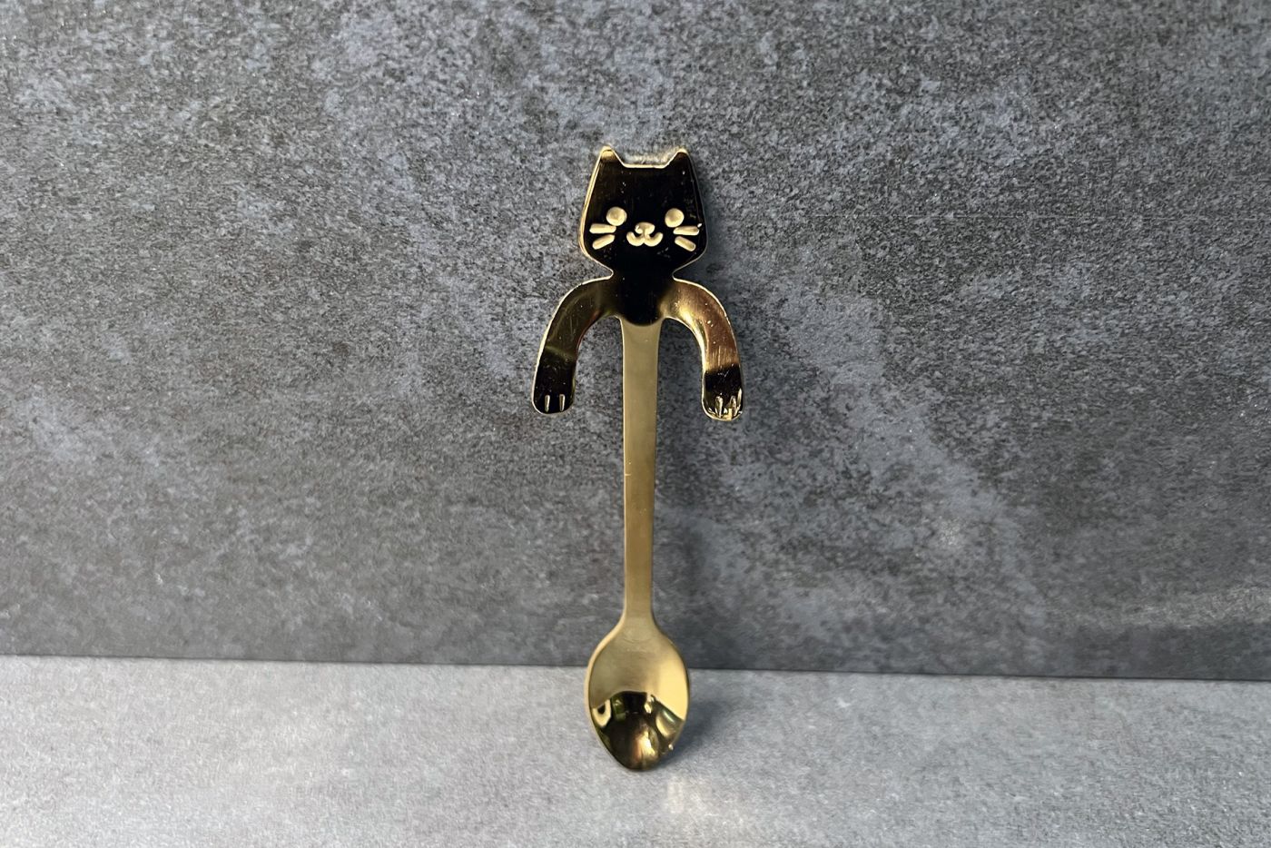 Gold Cat Spoon