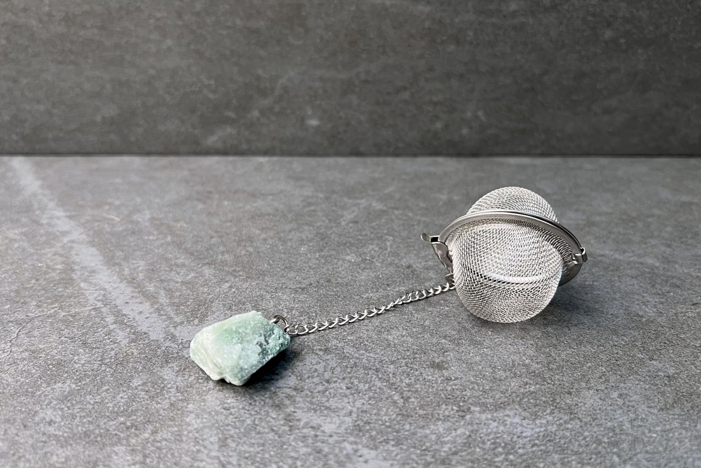 Aventurine Gemstone Tea Infuser Ball