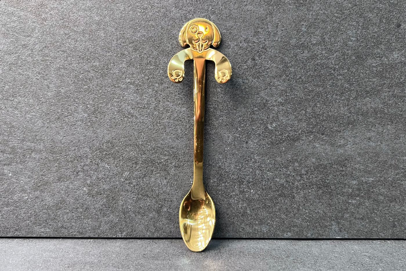 Gold Dog Spoon