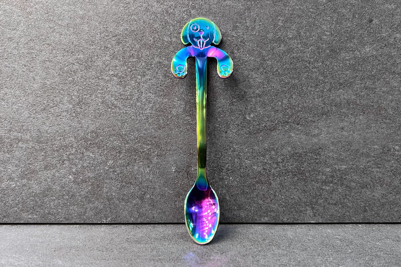 Rainbow Dog Spoon