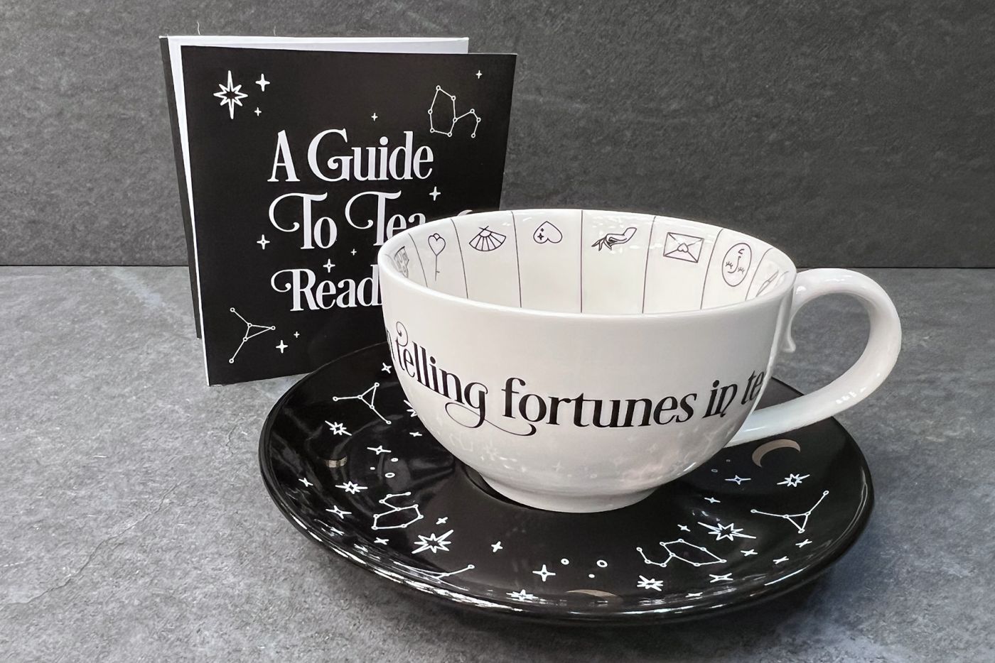 Fortune Teller's Tea Cup and Saucer