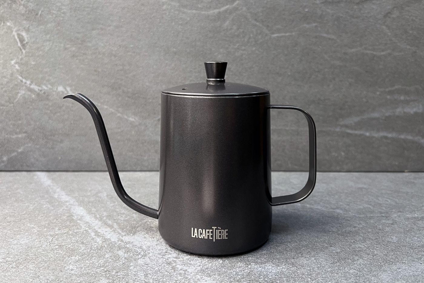 Black Gooseneck Stainless Steel Pouring Kettle