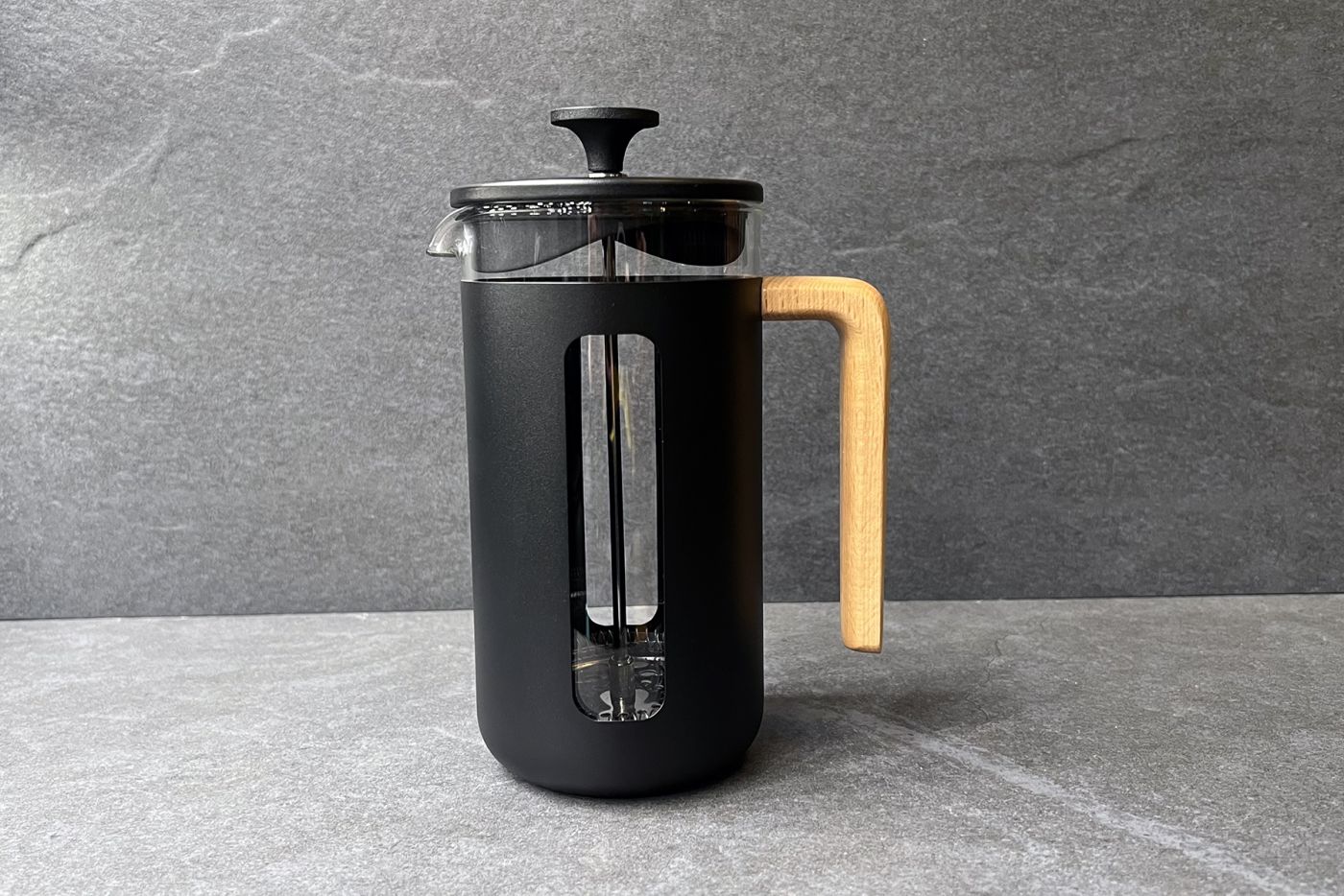 New Pisa 8 Cup Black Cafetiere