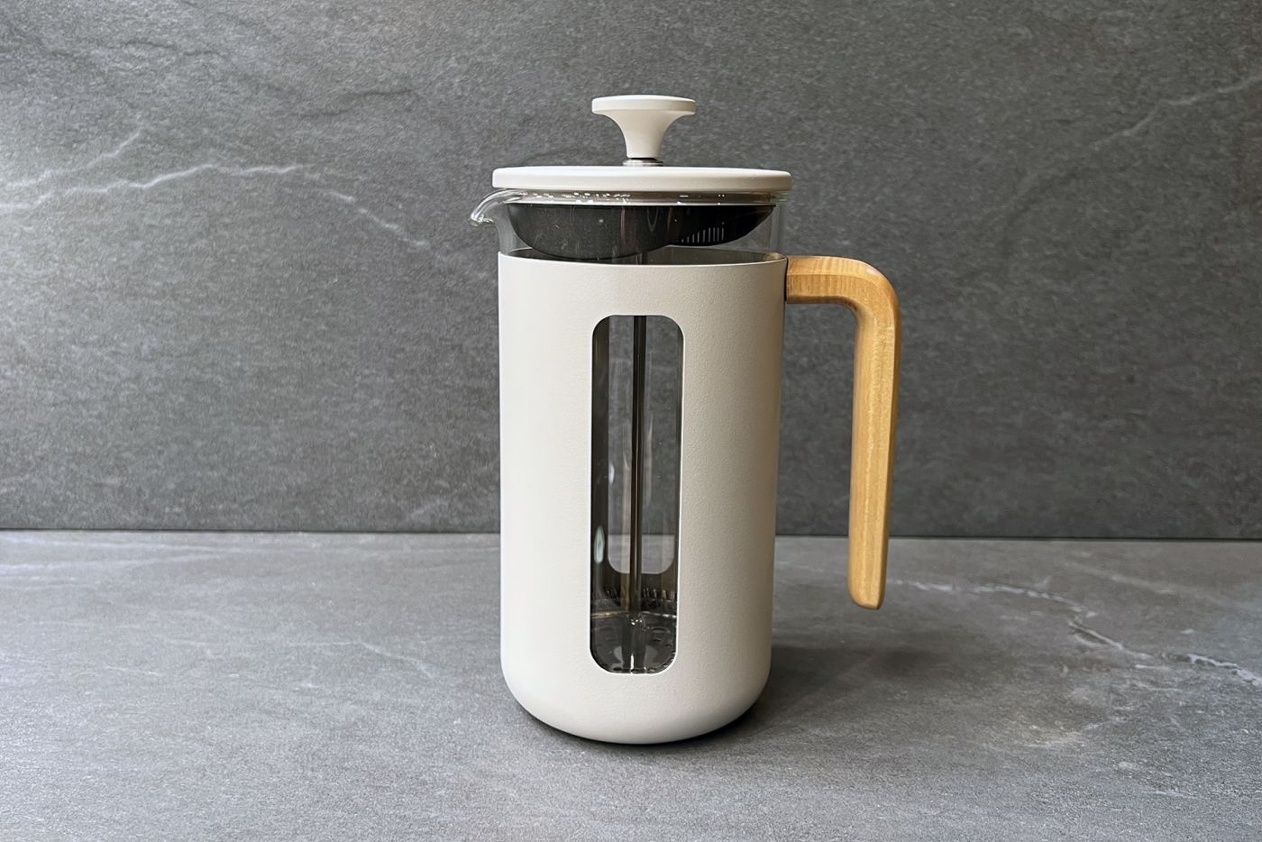 New Pisa 8 Cup Cream Cafetiere