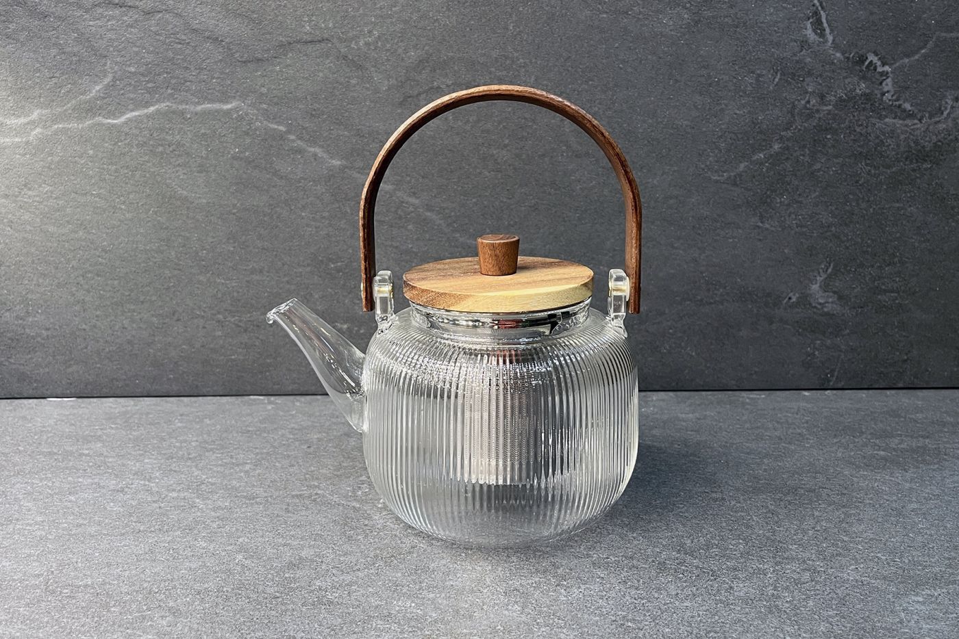 Mugi Glass Infuser Teapot 0.9L