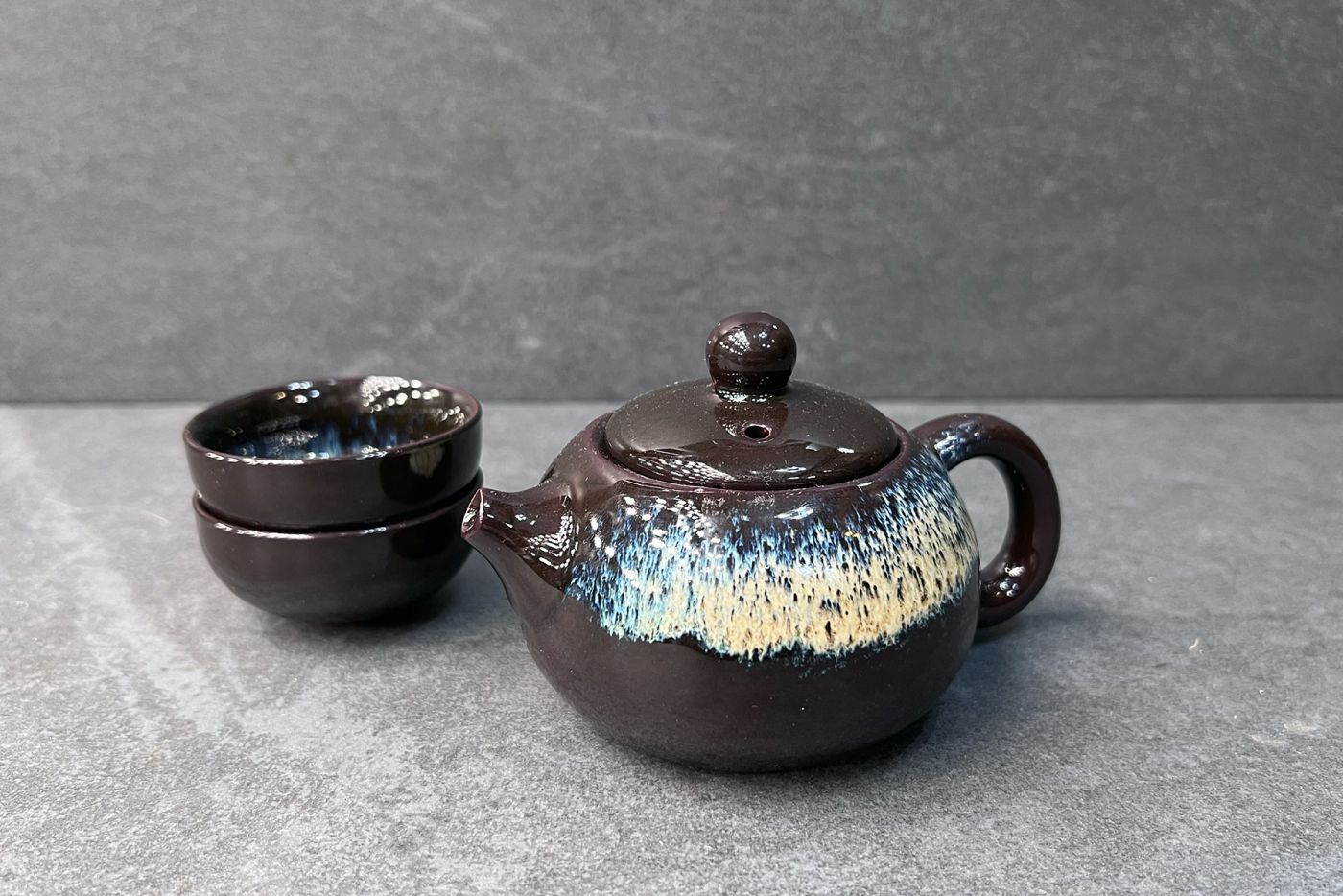 Black Glaze Traditional Chinese Gong Fu Tea Set