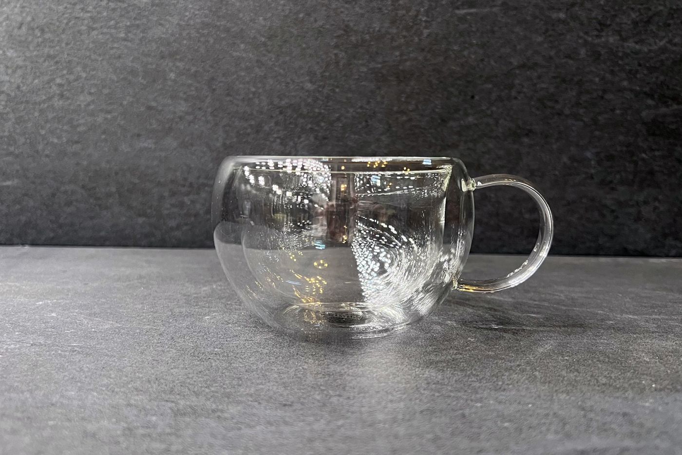 Double Walled Glass Cup 250ml