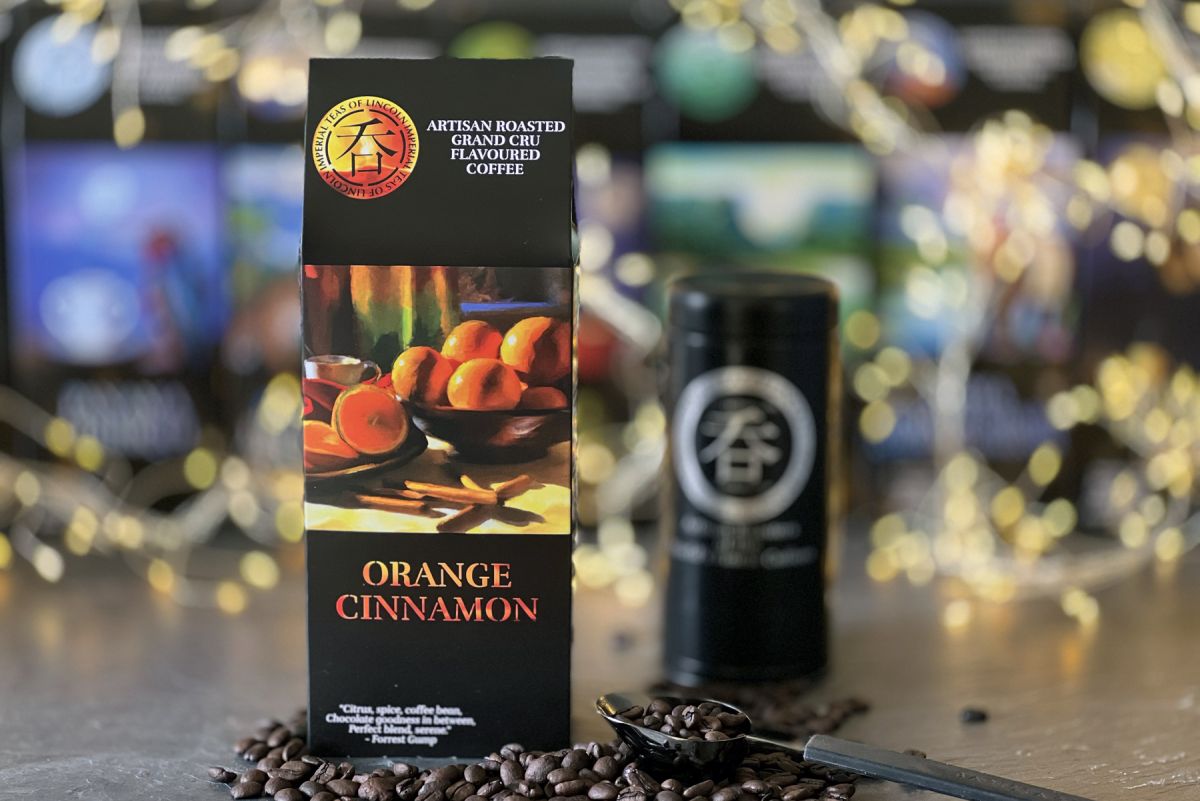 Orange Cinnamon Flavoured Coffee