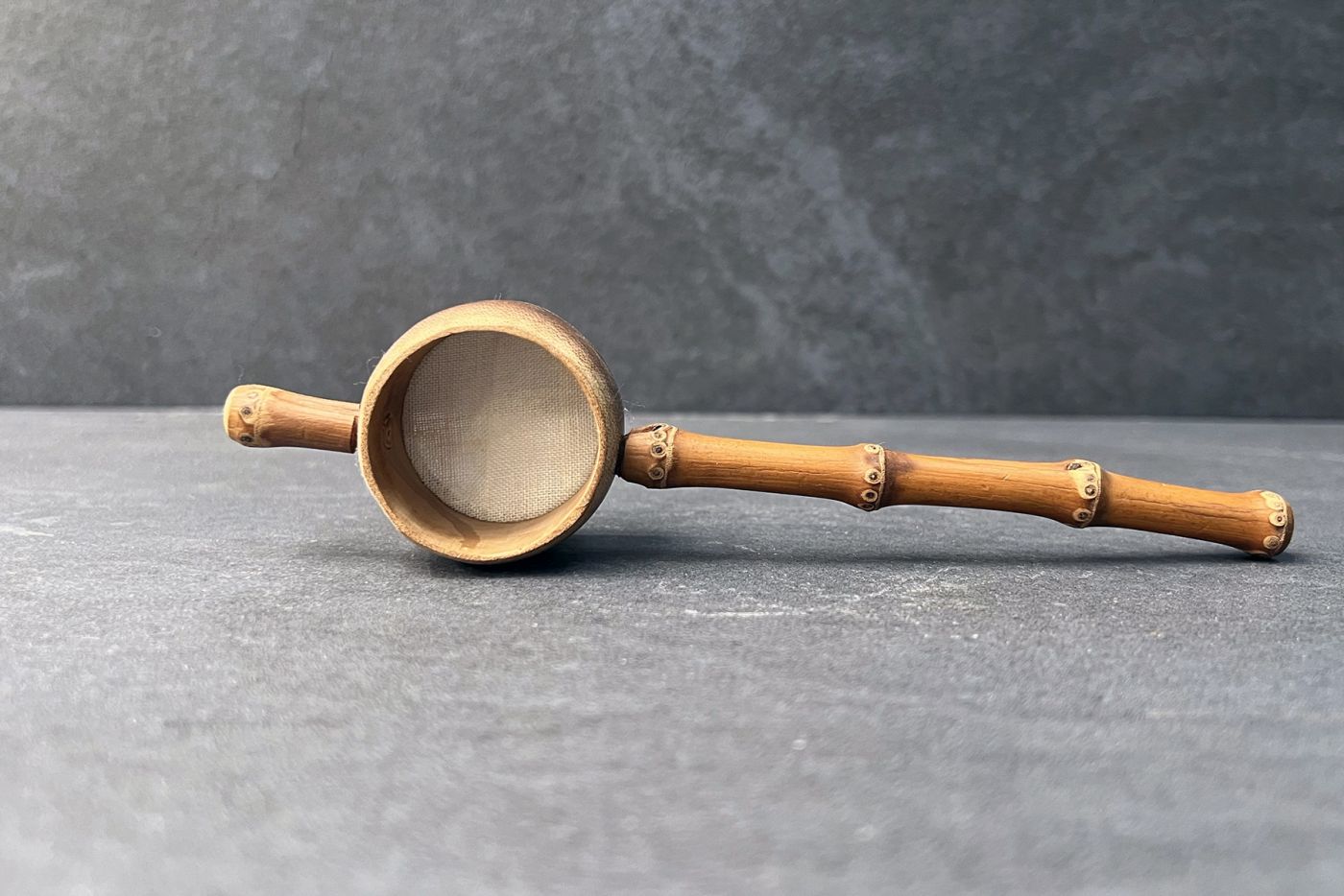 Bamboo Tea Strainer with Muslin
