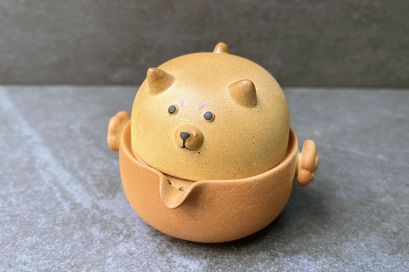 Brown Shiba Inu Gongfu Tea Set