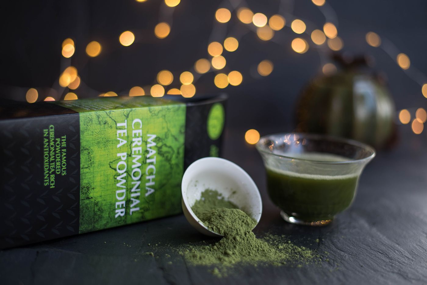 Matcha Uji Cha Ceremonial Green Tea Powder - 40g with box