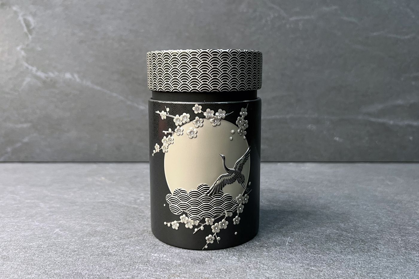 Black Komorebi Tea Caddy