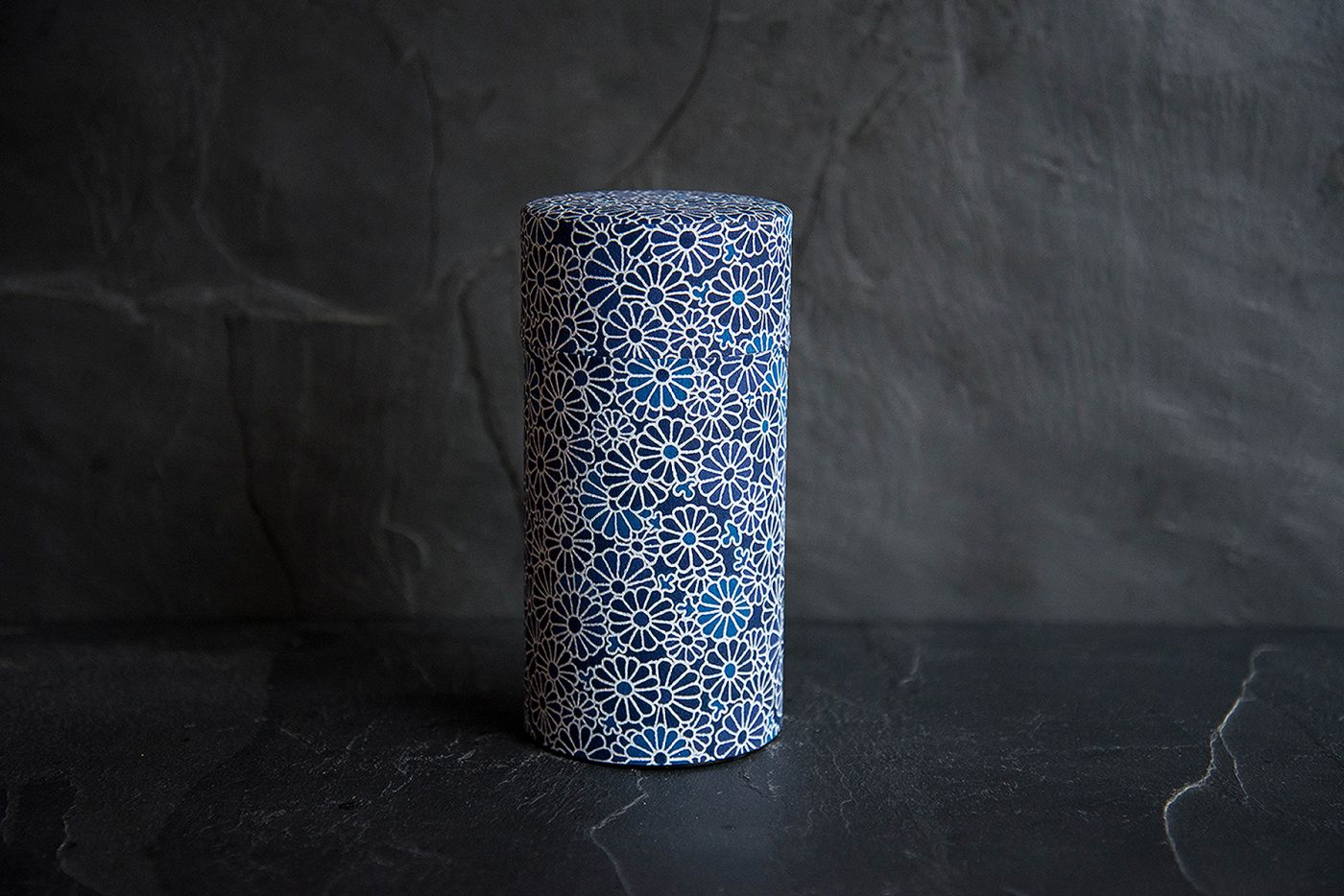 Blue Flower 200g Tea Caddy